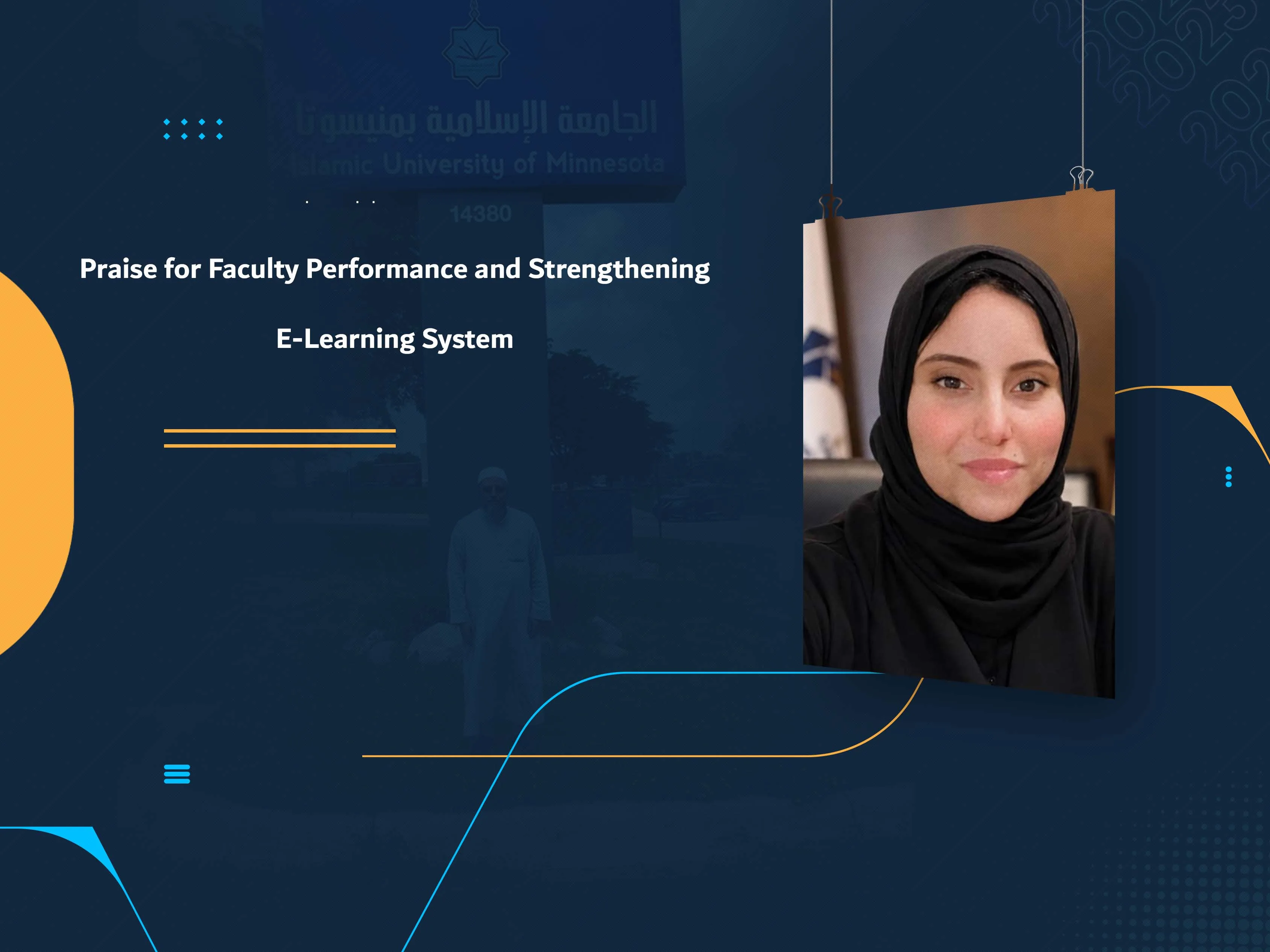Praise for Faculty Performance and Strengthening E-Learning System